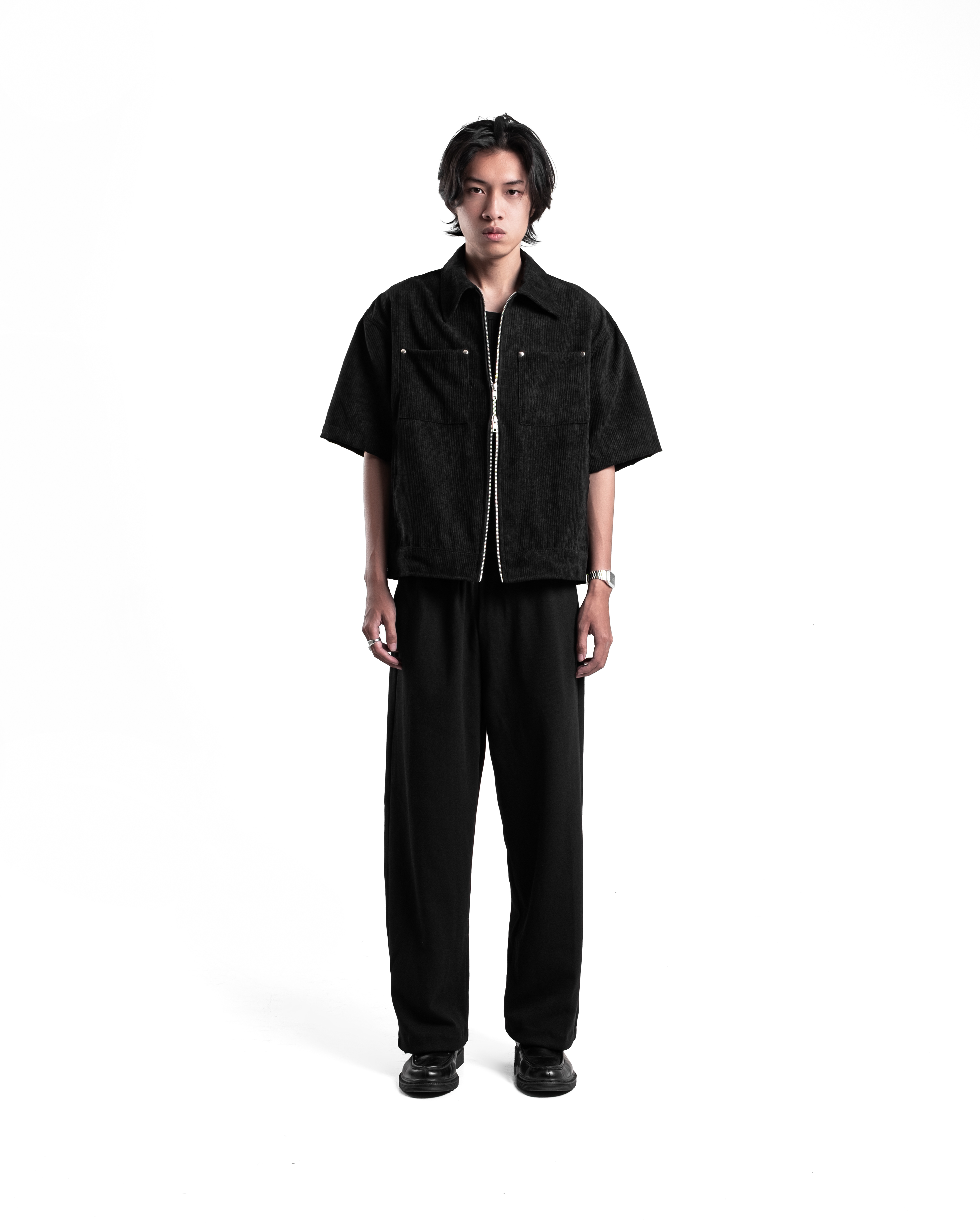 ATHER CORDUROY ZIP SHIRT Detail