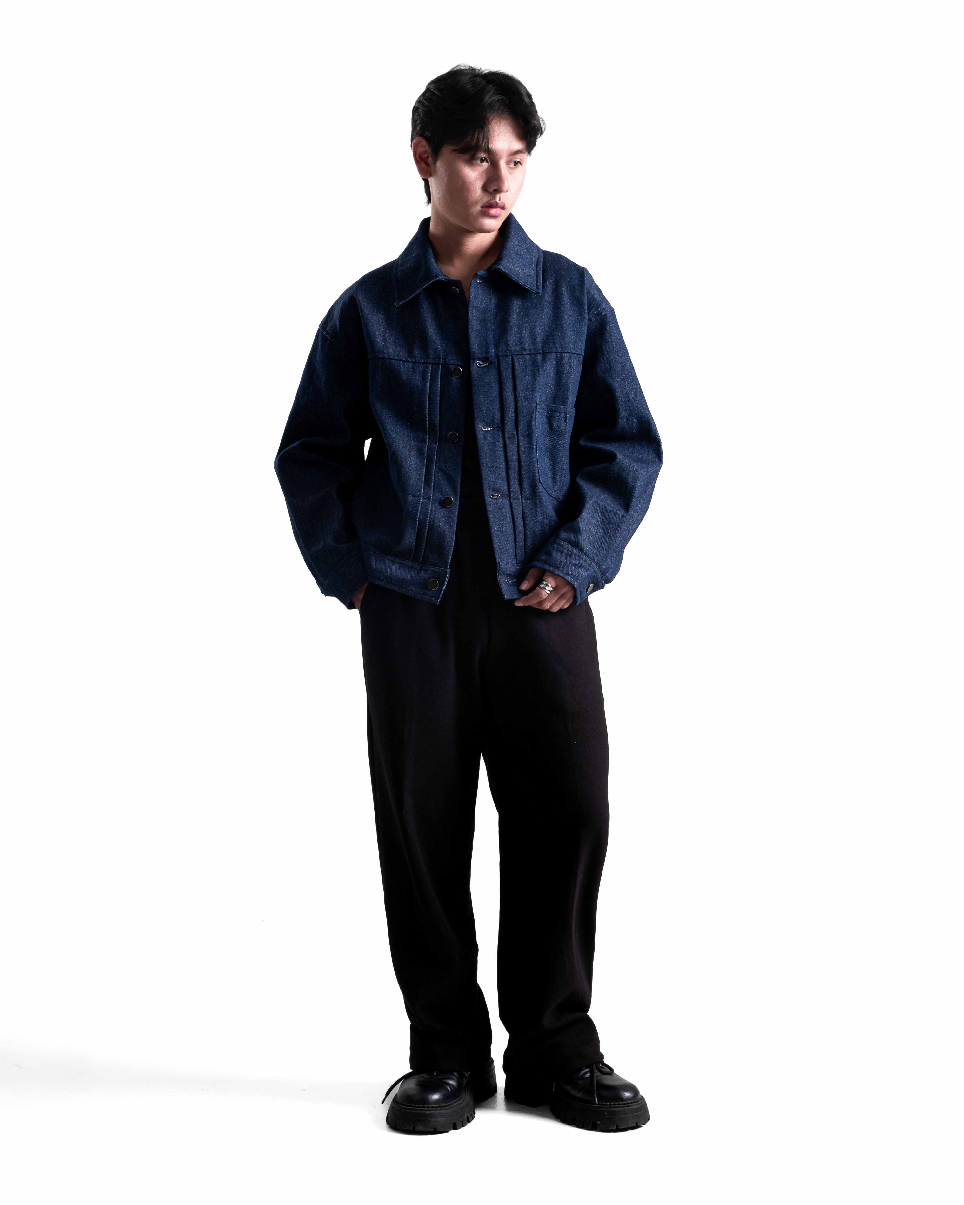 RHODES APPAREL - EASTON DENIM BOXY CUT JACKET SERIES Detail