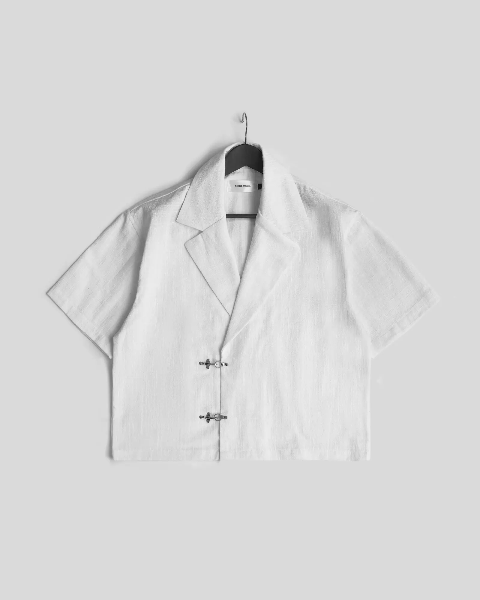 RHODES APPAREL - HAVEN BLAZER BOXY CUT SHIRT SERIES WHITE