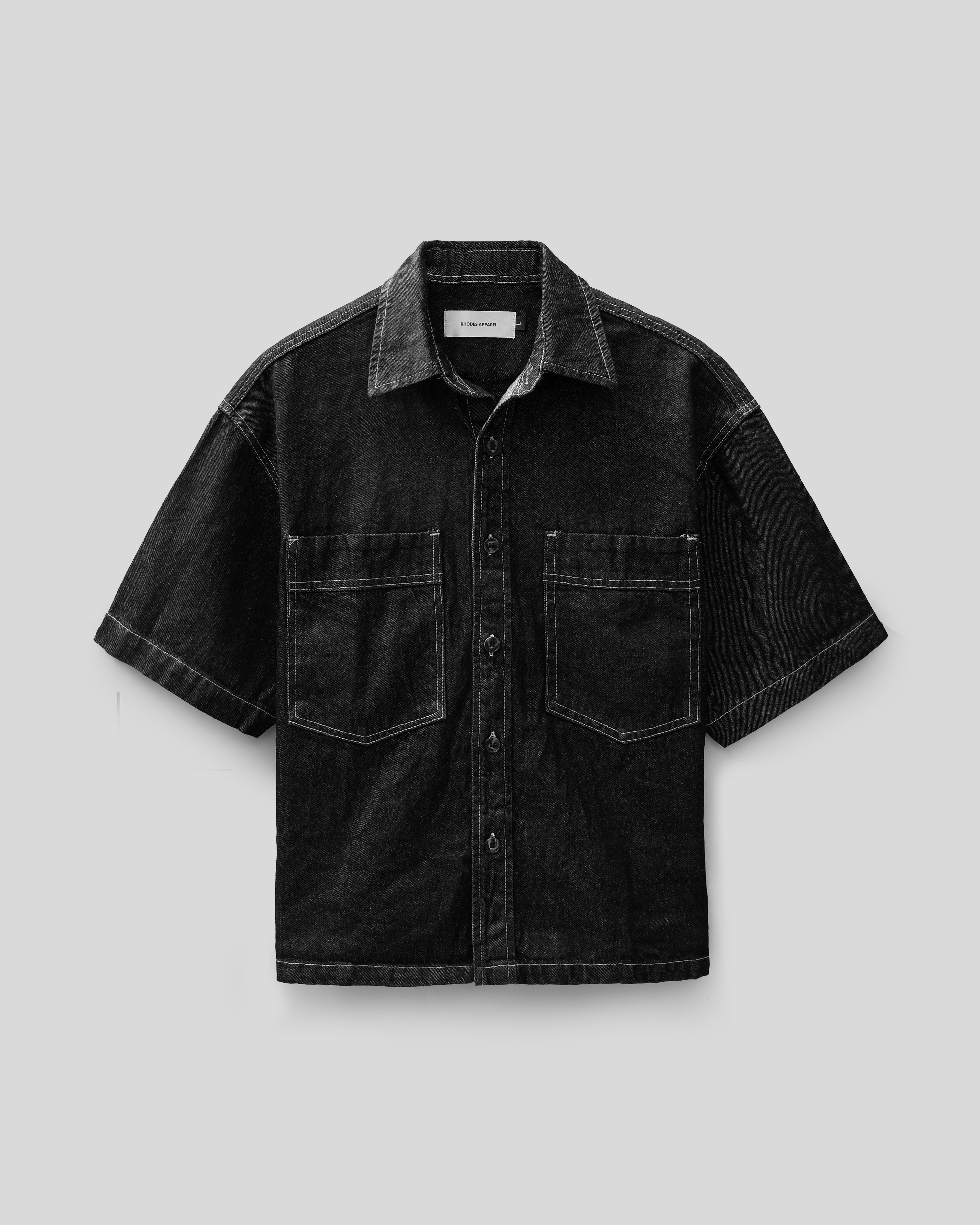 RHODES APPAREL - AUSTIN DENIM BOXY CUT SHIRT