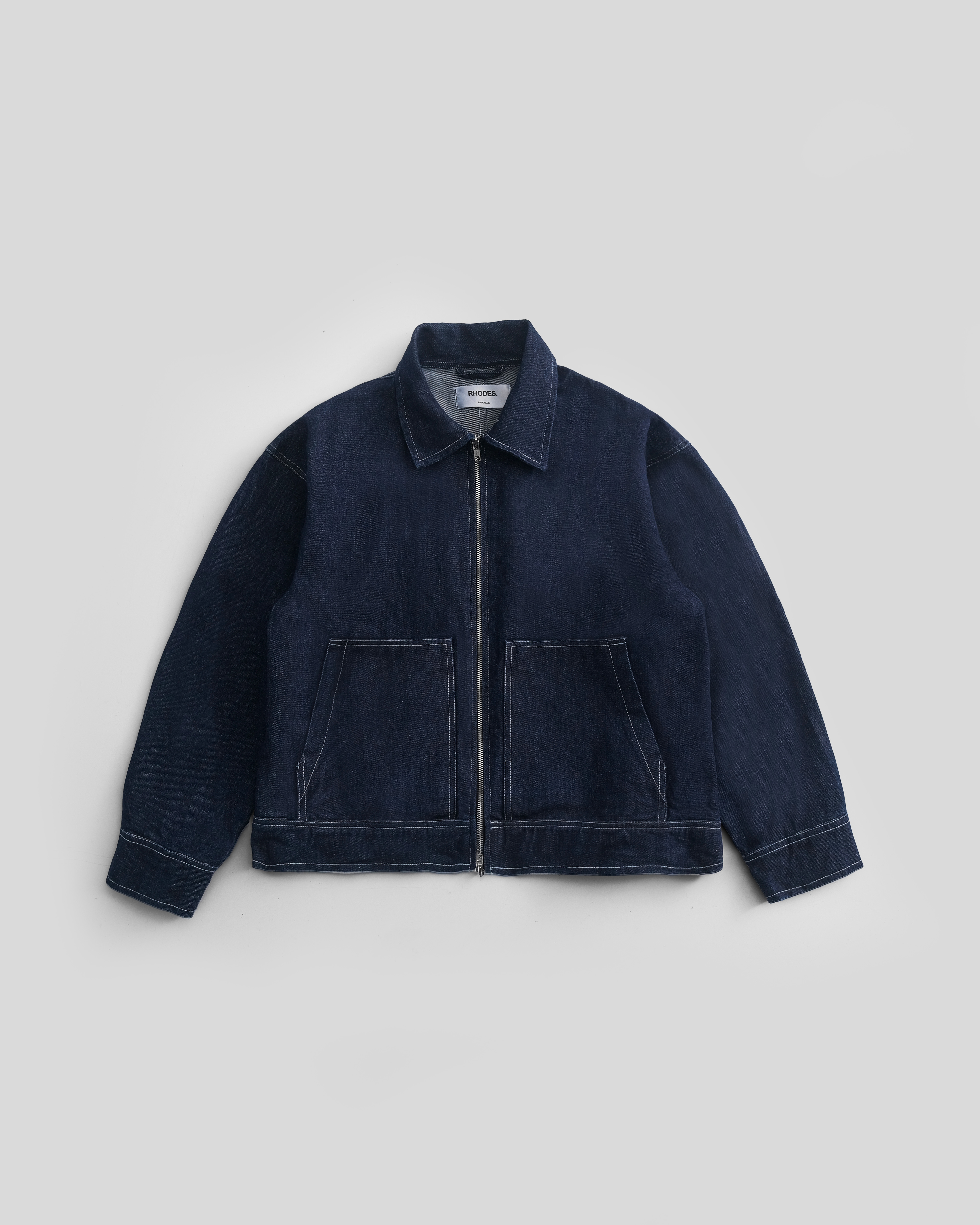 RHODES APPAREL - HYPE DENIM BOXY CUT JACKET