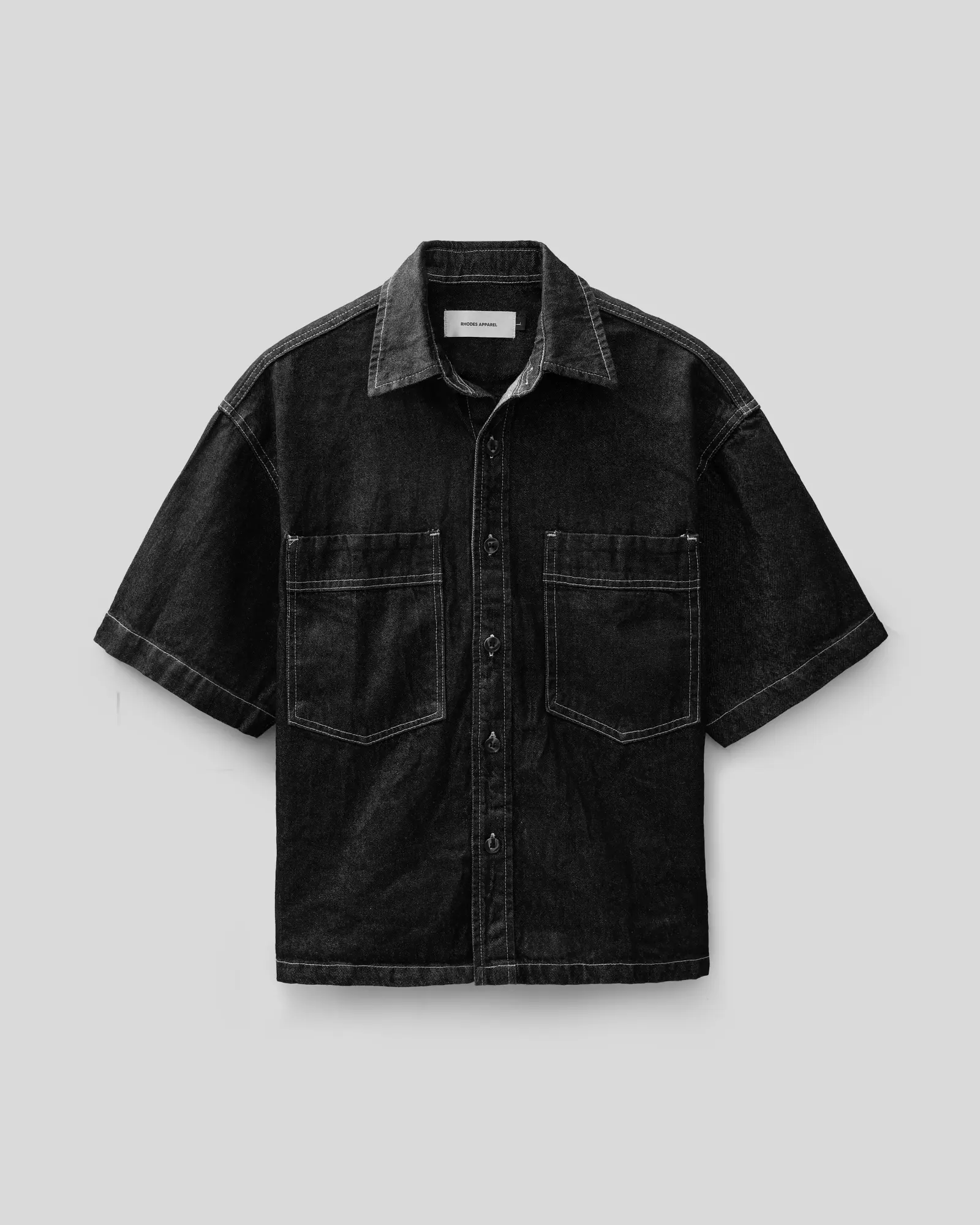 RHODES APPAREL - AUSTIN DENIM BOXY CUT SHIRT