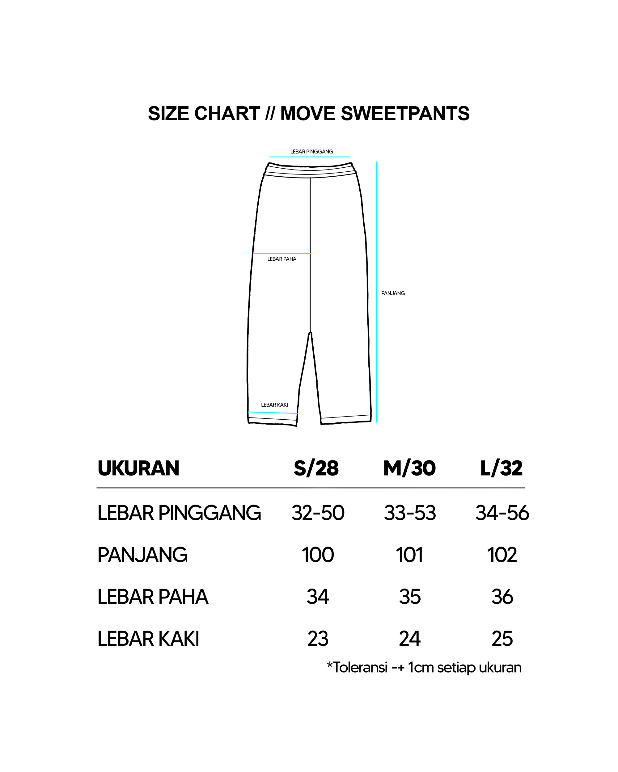 Size Chart Reference
