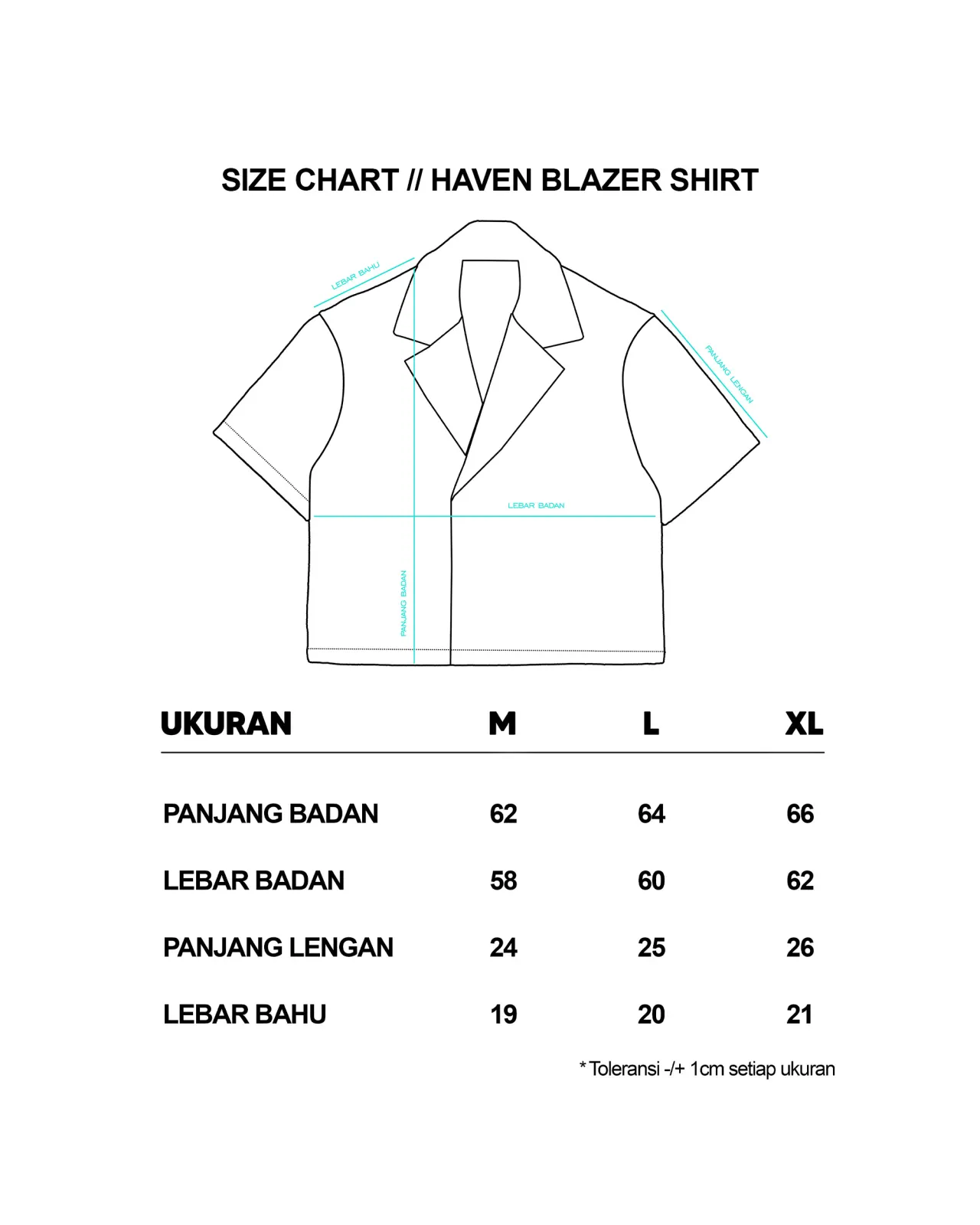 Size Chart Reference